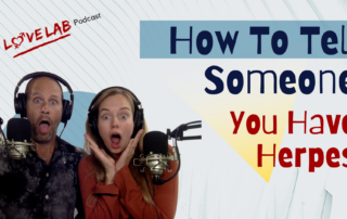 tell someone you have herpes