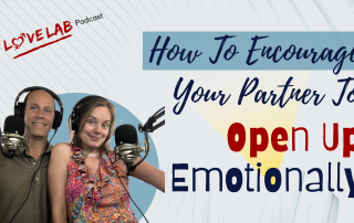 open up emotionally