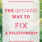 The Quickest Way To Fix A Relationship| If your relationship isn’t where you want it to be, I am going to show you the ONE thing to focus on right now to fix your relationship fast. And it may not be what you want to hear. Click through to save your failing relationship.#Bestsextips, #Relationshipadvice,#Sexcoach,