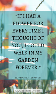 Love Quotes For Her| “If I had a flower for every time I thought of you, I could walk in my garden forever.” #LoveQuotes, #IntimacyQuotess